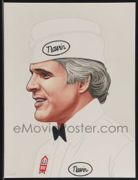 3k1382 MIKE MITCHELL signed #60/60 12x16 art print 2013 Mondo, Steve Martin as Navin, 1st ed