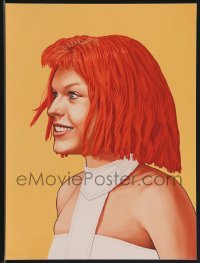 3k1386 MIKE MITCHELL signed #1/45 12x16 art print 2013 Mondo, Mila Jovovich as Leeloo!