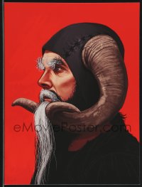 3k1393 MIKE MITCHELL signed #3/70 12x16 art print 2013 Mondo, John Cleese as Tim the Enchanter, 1st ed