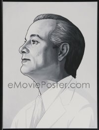 3k1395 MIKE MITCHELL signed #10/60 12x16 art print 2013 Mondo, Bill Murray as Bunny Breckenridge, 1st ed