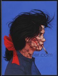 3k1402 MIKE MITCHELL signed #1/45 12x16 art print 2013 Mondo, Wynona Rider, Heathers!