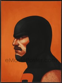 3k1416 MIKE MITCHELL signed #11/50 12x16 art print 2014 Mondo, profile art of Puck, 1st ed