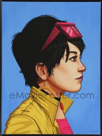 3k1419 MIKE MITCHELL signed #11/110 12x16 art print 2014 Mondo, profile art of Jubilee!