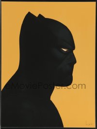 3k1421 MIKE MITCHELL signed #11/100 12x16 art print 2014 Mondo, profile art of Black Panther!