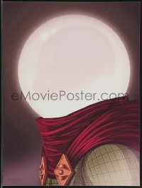 3k1437 MIKE MITCHELL signed #11/120 12x16 art print 2014 Mondo, profile art of Mysterio!