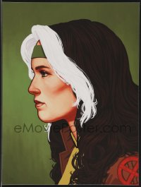 3k1448 MIKE MITCHELL signed #11/100 12x16 art print 2014 Mondo, profile art of Rogue!