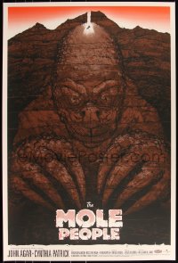 3k0876 MOLE PEOPLE #16/195 24x36 art print 2012 Mondo, art by Phantom City Creative, Alamo!