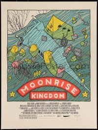 3k2067 MOONRISE KINGDOM signed #131/330 18x24 art print 2013 by artist Jay Ryan, Mondo!