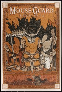 3k0885 MOUSE GUARD #16/175 24x36 art print 2017 Mondo, art by David Petersen, variant edition!