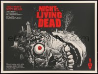 3k2079 NIGHT OF THE LIVING DEAD #16/100 18x24 art print 2017 Mondo, Gary Pullin art, variant edition!