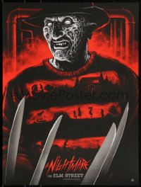 3k2081 NIGHTMARE ON ELM STREET #16/225 18x24 art print 2015 Mondo, art of Freddy by Gary Pullin!