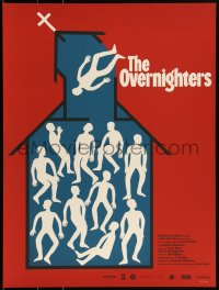 3k2095 OVERNIGHTERS #16/100 18x24 art print 2014 Mondo, art of figures in church by Jay Shaw!