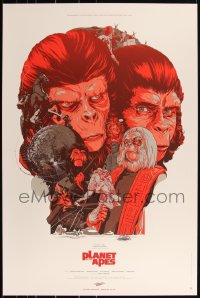 3k0958 PLANET OF THE APES #159/165 24x36 art print 2011 art by Martin Ansin, Sideshow variant!
