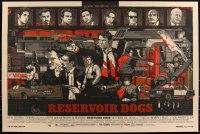 3k1009 RESERVOIR DOGS #691/700 24x36 art print 2012 Mondo, art by Tyler Stout, regular edition!