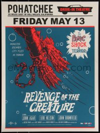 3k2154 REVENGE OF THE CREATURE #11/70 18x24 art print 2013 Mondo, Morning Breath, variant edition!