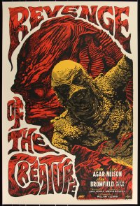 3k1026 REVENGE OF THE CREATURE #16/150 24x36 art print 2018 Mondo, Francavilla, variant edition!