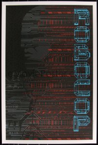 3k1030 ROBOCOP #11/135 24x36 art print 2012 Mondo, art by Todd Slater, variant edition!