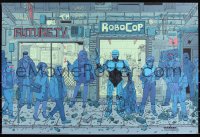 3k1033 ROBOCOP #16/250 24x36 art print 2018 Mondo, art by Josan Gonzalez, regular edition!