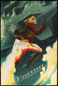 3k1042 ROCKETEER #16/325 24x36 art print 2016 Mondo, art by Kevin Tong, regular edition!