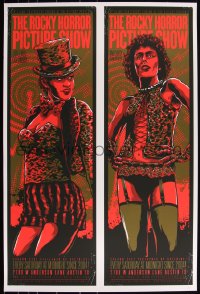 3k1046 ROCKY HORROR PICTURE SHOW #7/15 24x36 art print 2009 Mondo, Taylor, Uncut Edition, Alamo!