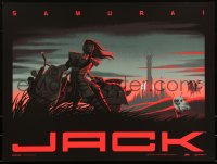 3k2165 SAMURAI JACK #16/150 18x24 art print 2019 Mondo, art by George Caltsoudas!