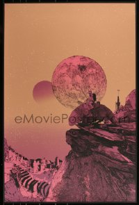 3k1148 STAR WARS #22/410 24x36 art print 2010 Mondo, art by Shan Jiang, Dawn of Tatooine!