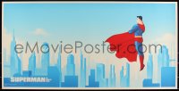 3k1544 SUPERMAN THE ANIMATED SERIES #16/225 18x36 art print 2020 Mondo, PCC, regular edition!