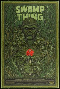 3k1156 SWAMP THING #19/230 24x36 art print 2011 Mondo, art by Florian Bertmer, regular edition!