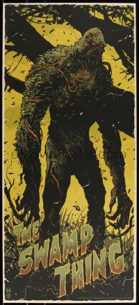 3k1555 SWAMP THING #15/175 16x36 art print 2021 Mondo, Francesco Francavilla art!