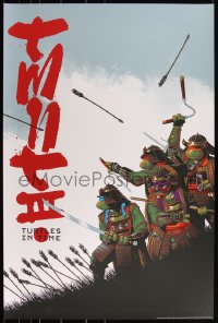 3k1174 TEENAGE MUTANT NINJA TURTLES III #16/225 24x36 art print 2018 Mondo, Cameron Stewart, regular!