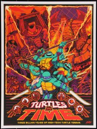 3k2251 TEENAGE MUTANT NINJA TURTLES #16/275 18x24 art print 2018 Mondo, In Time, Shane Hillman!