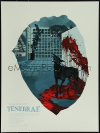 3k2256 TENEBRE signed #16/200 18x24 art print 2018 by artist Jessica Seamans, Mondo, first edition!