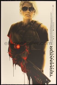 3k1177 TERMINATOR DARK FATE #16/150 24x36 art print 2019 Mondo, art by Matt Ryan Tobin!