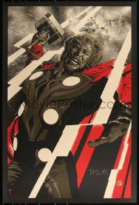 3k1199 THOR #16/395 24x36 art print 2012 Mondo, Chris Hemsworth by Martin Ansin, regular edition!