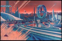 3k1212 TOMORROWLAND #16/175 24x36 art print 2015 Mondo, art by Kevin Tong, variant edition!