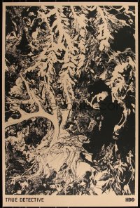 3k1234 TRUE DETECTIVE #16/170 24x36 art print 2014 Mondo, art by Zouravliov, version A edition!