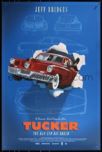 3k1235 TUCKER: THE MAN & HIS DREAM #16/250 24x36 art print 2018 Mondo, Durieux, regular edition!