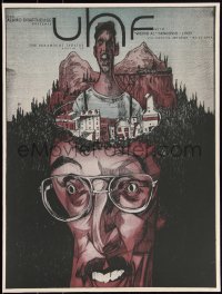 3k2284 UHF #6/200 18x24 art print 2010 Mondo, Alamo Drafthouse, art by Rich Kelly, first edition!