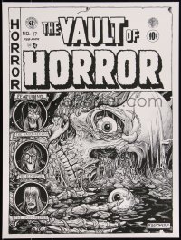 3k2289 VAULT OF HORROR #6/30 18x24 art print 2013 Mondo, Florian Bertmer, variant edition!