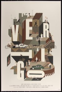 3k1259 VERTIGO #16/150 24x36 art print 2016 Mondo, art by Adam Simpson, variant edition!