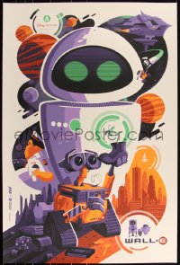 3k1265 WALL-E #16/390 24x36 art print 2016 Mondo, art by Tom Whalen, regular edition!