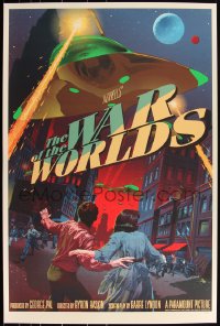 3k1270 WAR OF THE WORLDS #16/300 24x36 art print 2015 Stan & Vince art, regular edition!