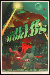 3k1271 WAR OF THE WORLDS #16/150 24x36 art print 2015 Stan & Vince art, variant edition!