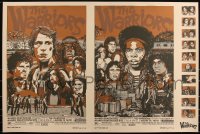 3k1274 WARRIORS #103/200 24x36 art print 2009 Mondo, art by Tyler Stout, regular uncut edition!