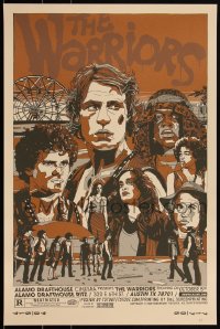 3k2351 WARRIORS artist's proof 16x24 art print 2009 Mondo, Stout, reg. cut ed., w/ ferris wheel!