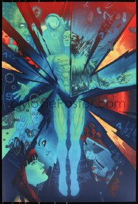 3k1277 WATCHMEN #16/125 24x36 art print 2013 Mondo, art by Kevin Tong, GID variant edition!