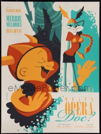 3k2301 WHAT'S OPERA DOC #61/90 18x24 art print 2012 Mondo, art by Tom Whalen, variant edition!