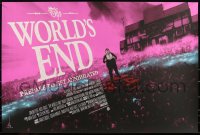 3k1308 WORLD'S END #16/125 24x36 art print 2019 Mondo, art by Jock, variant edition!