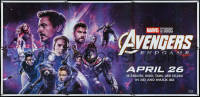 3m0222 AVENGERS: ENDGAME Indian 6sh 2019 Marvel, dark montage with Hemsworth & cast!