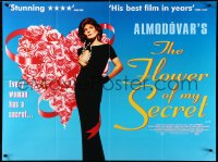 3m0334 FLOWER OF MY SECRET British quad 1996 La Flor de mi secreto, Pedro Almodovar, sexy!